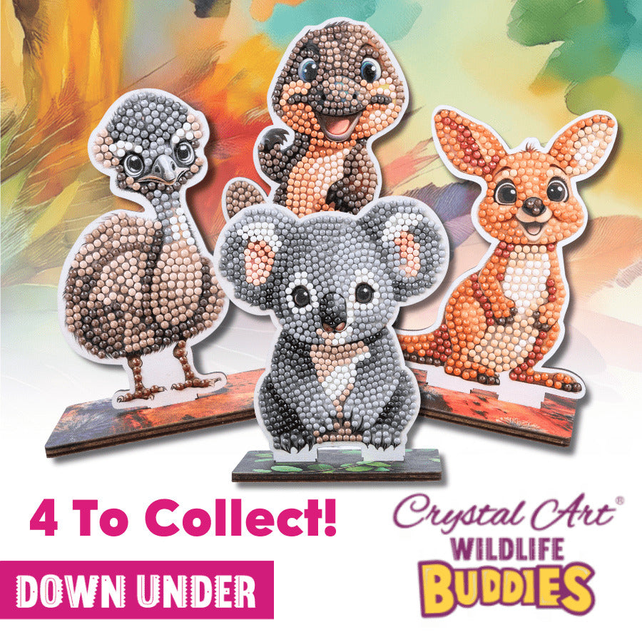 Koala Crystal Art Buddy Craft Kit Age 6+