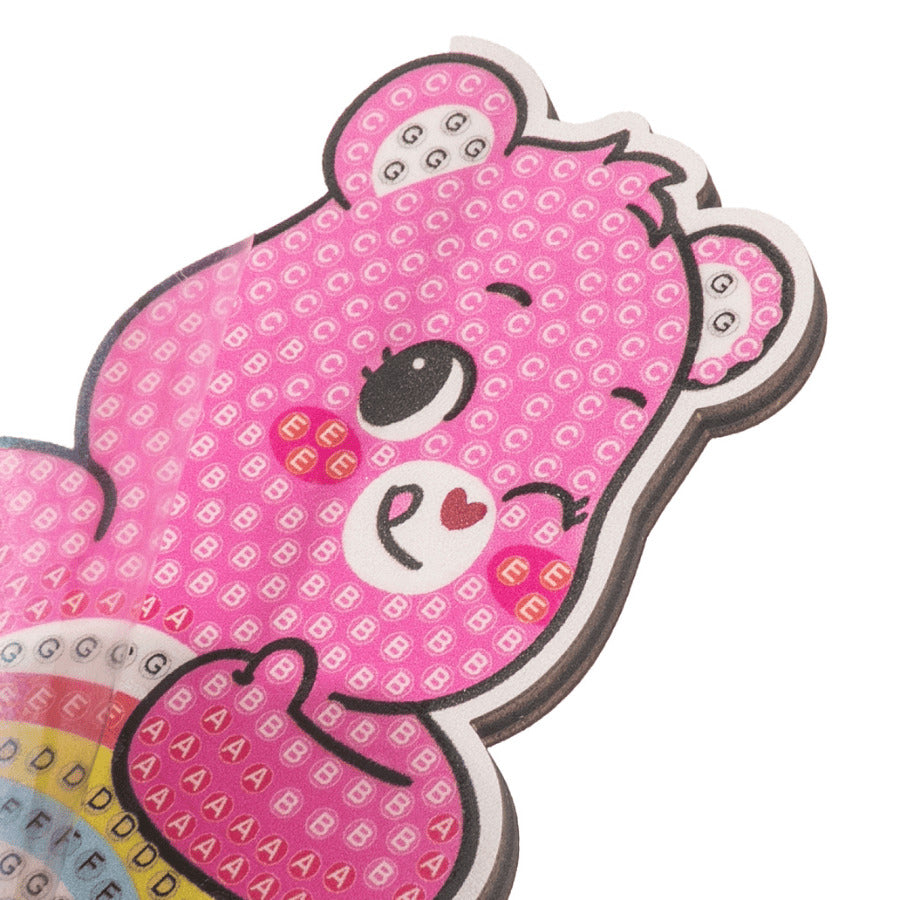 Care Bears: Cheer Bear Crystal Art Buddy Craft Kit Age 6+