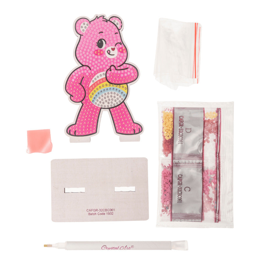 Care Bears: Cheer Bear Crystal Art Buddy Craft Kit Age 6+
