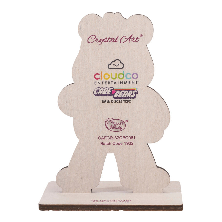 Care Bears: Cheer Bear Crystal Art Buddy Craft Kit Age 6+
