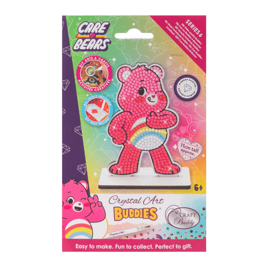 Care Bears: Cheer Bear Crystal Art Buddy Craft Kit Age 6+
