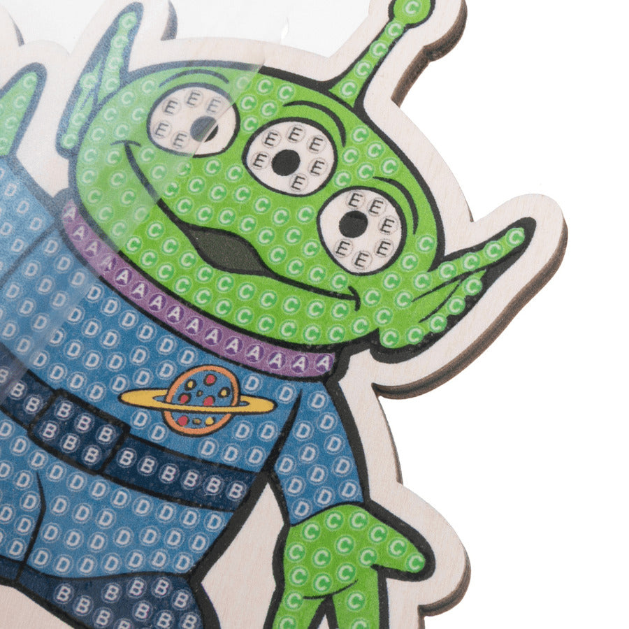 Disney: Aliens Crystal Art Buddy Craft Kit Age 6+