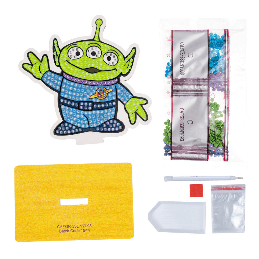 Disney: Aliens Crystal Art Buddy Craft Kit Age 6+