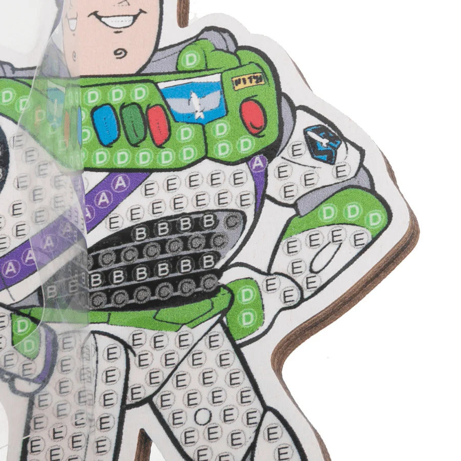 Disney: Buzz Lightyear Crystal Art Buddy Craft Kit Age 6+