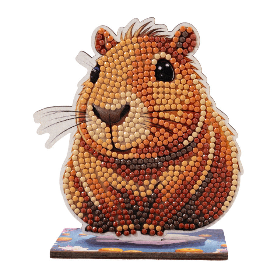 Capybara Crystal Art Buddy Craft Kit Age 6+