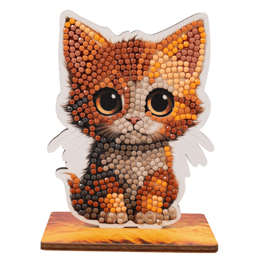 Kitten Crystal Art Buddy Craft Kit Age 6+