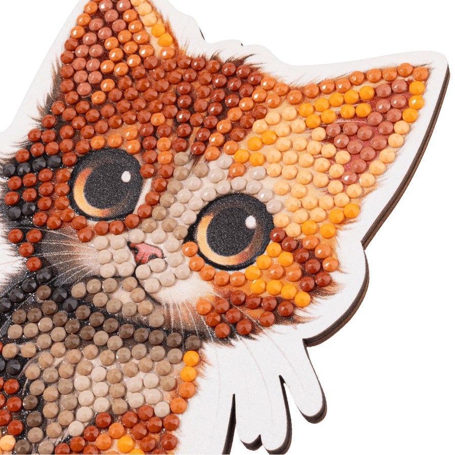 Kitten Crystal Art Buddy Craft Kit Age 6+