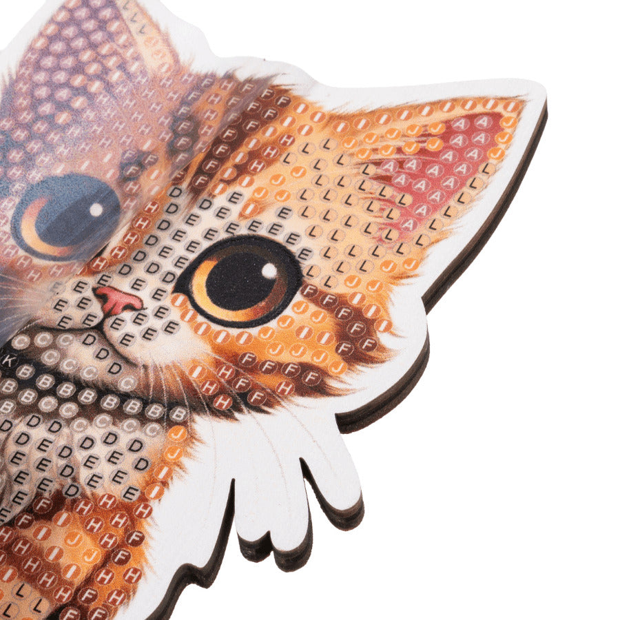 Kitten Crystal Art Buddy Craft Kit Age 6+