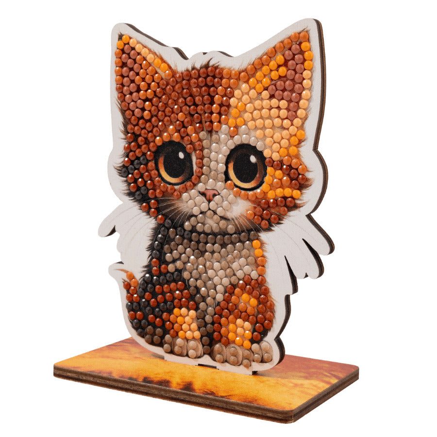 Kitten Crystal Art Buddy Craft Kit Age 6+