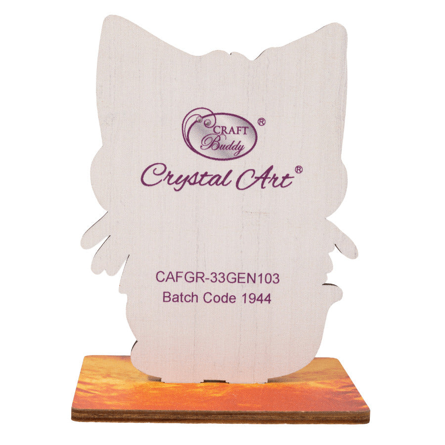 Kitten Crystal Art Buddy Craft Kit Age 6+
