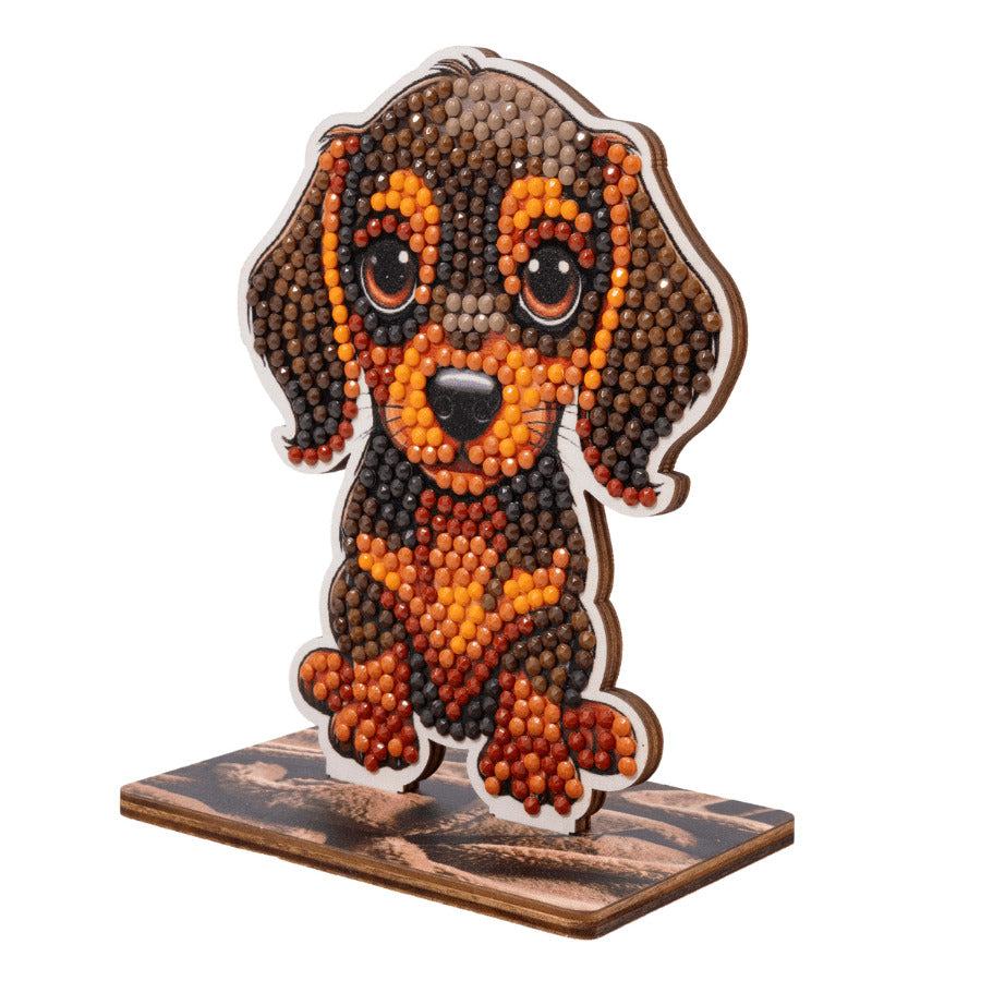 Puppy Crystal Art Buddy Craft Kit Age 6+