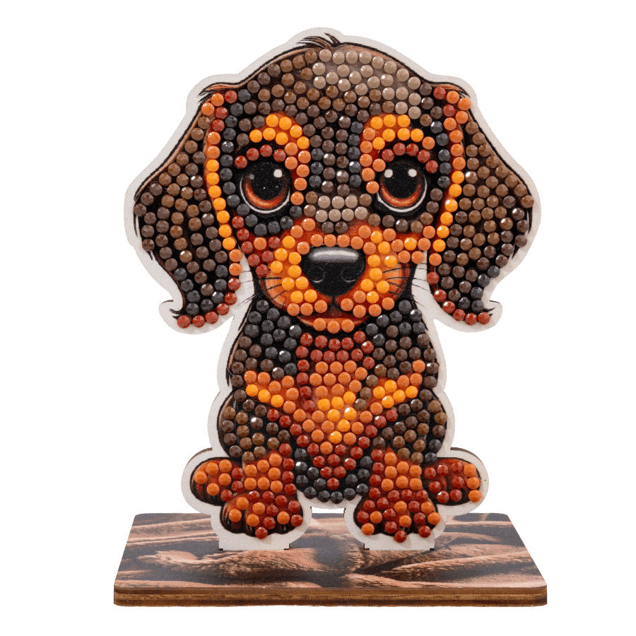 Puppy Crystal Art Buddy Craft Kit Age 6+