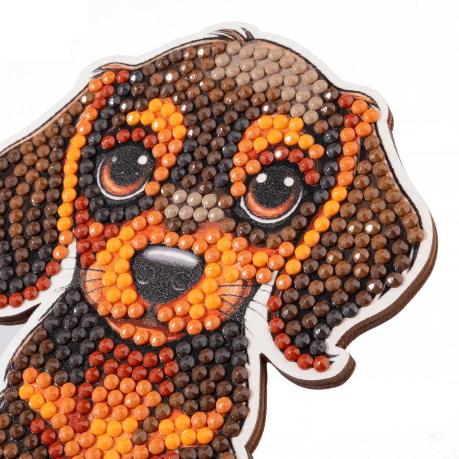 Puppy Crystal Art Buddy Craft Kit Age 6+