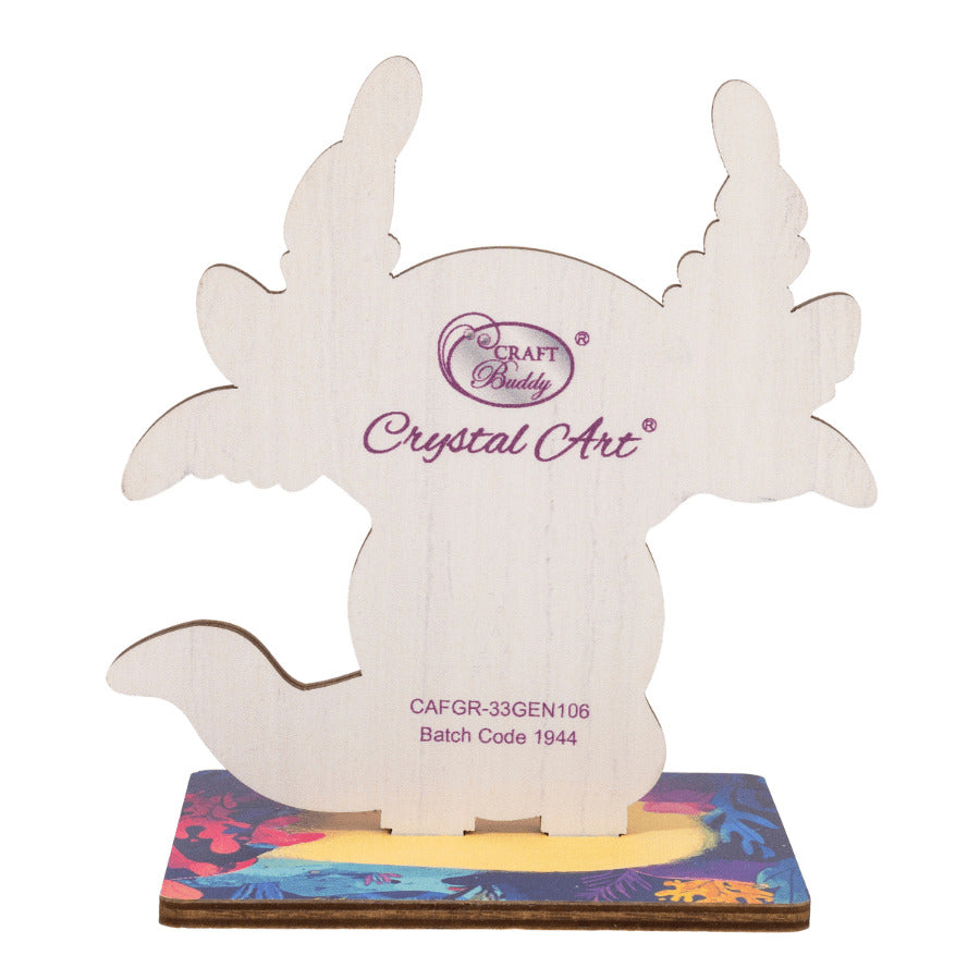 Axoltl Crystal Art Buddy Craft Kit Age 6+