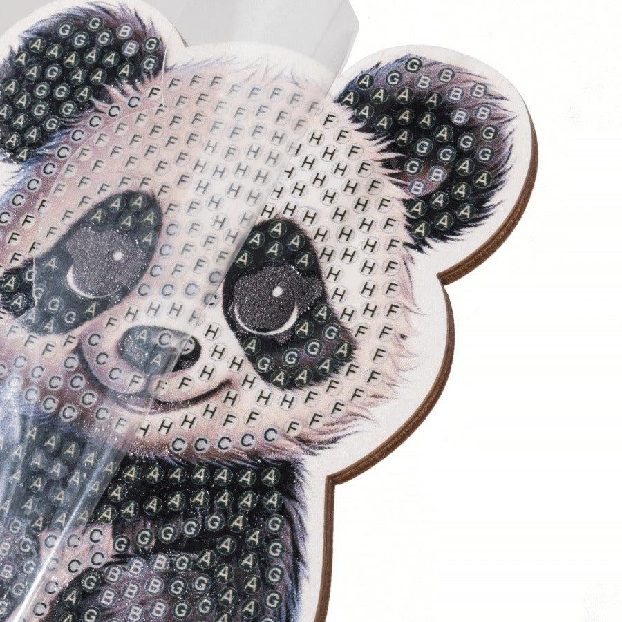 Panda Crystal Art Buddy Craft Kit Age 6+