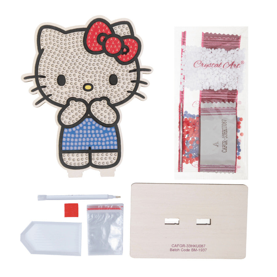 Hello Kitty: Hello Kitty Crystal Art Buddy Craft Kit Age 6+