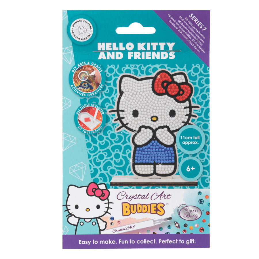 Hello Kitty: Hello Kitty Crystal Art Buddy Craft Kit Age 6+