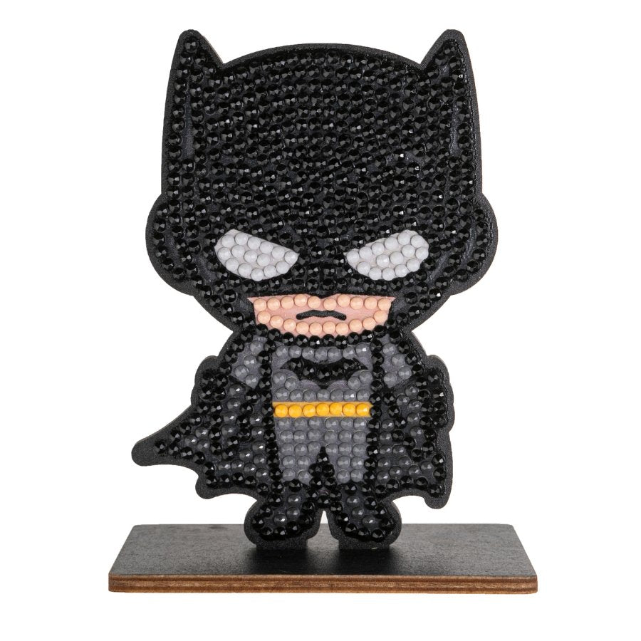 DC: Batman (Black) Crystal Art Buddy Craft Kit Age 6+