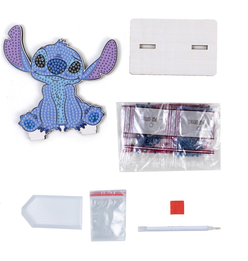 Disney: Stitch Crystal Art Buddy Craft Kit Age 6+