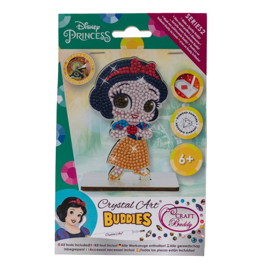 Disney: Snow White Crystal Art Buddy Craft Kit Age 6+