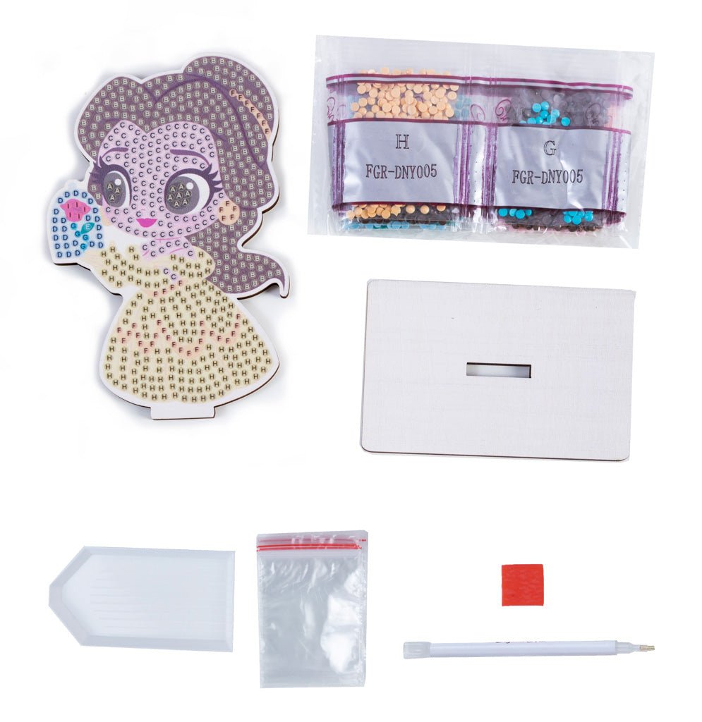 Disney: Belle Crystal Art Buddy Craft Kit Age 6+