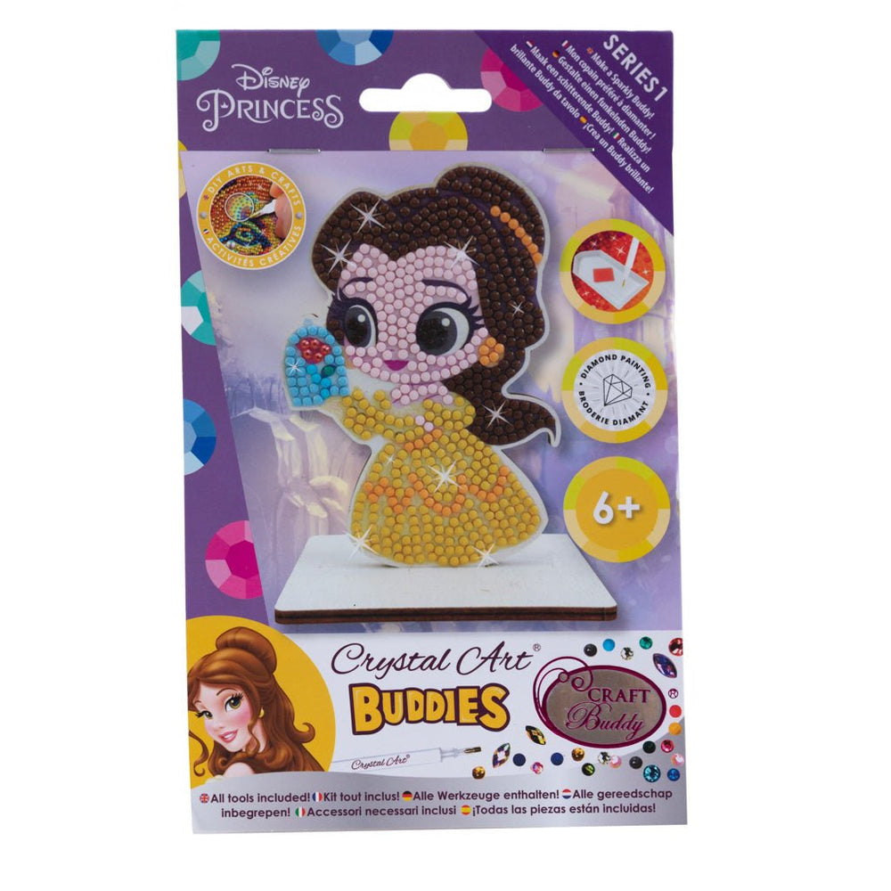 Disney: Belle Crystal Art Buddy Craft Kit Age 6+