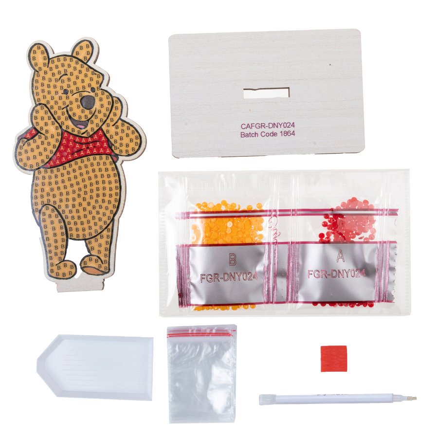 Disney: Winnie the Pooh Crystal Art Buddy Craft Kit Age 6+