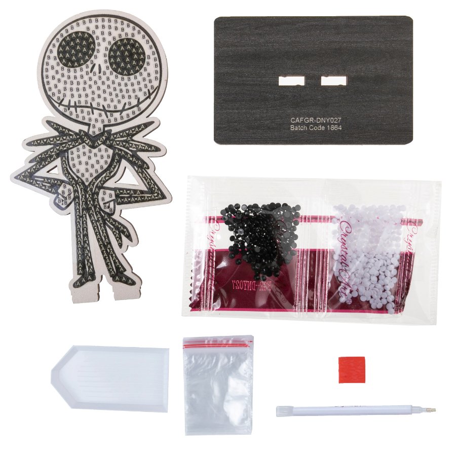 Disney: Jack Skellington Crystal Art Buddy Craft Kit Age 6+