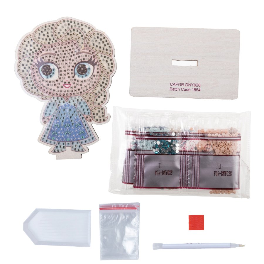 Disney: Elsa Crystal Art Buddy Craft Kit Age 6+