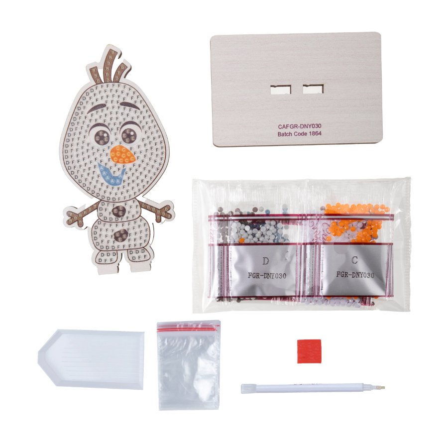 Disney: Olaf Crystal Art Buddy Craft Kit Age 6+