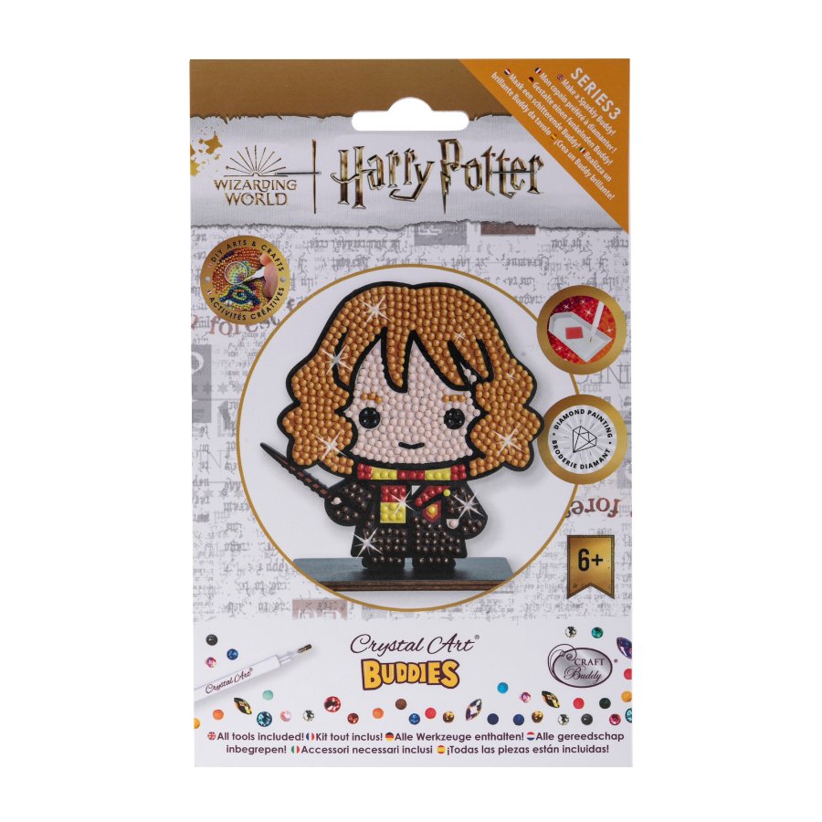 Harry Potter: Hermione Granger Crystal Art Buddy Craft Kit Age 6+