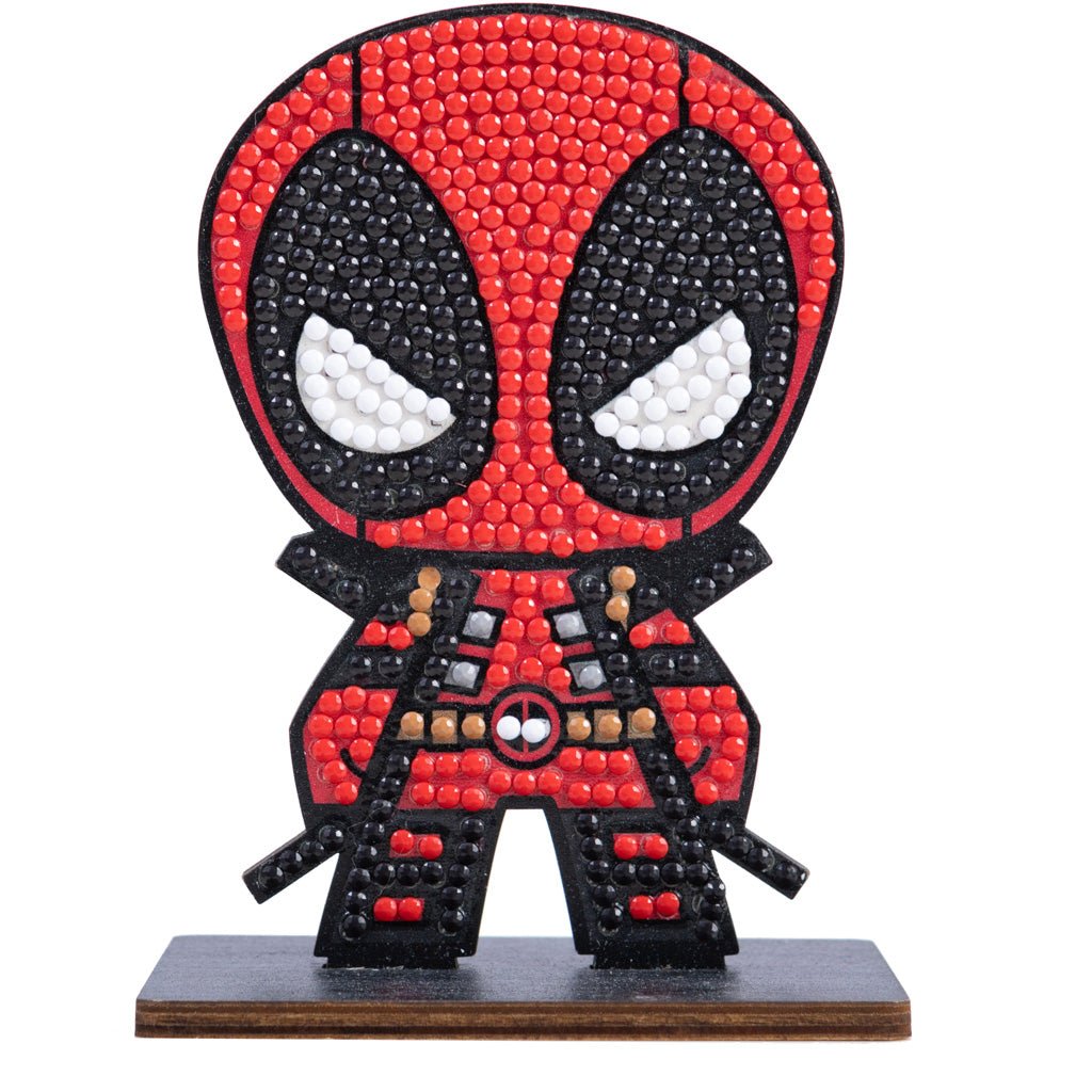 Marvel: Deadpool Crystal Art Buddy Craft Kit Age 6+