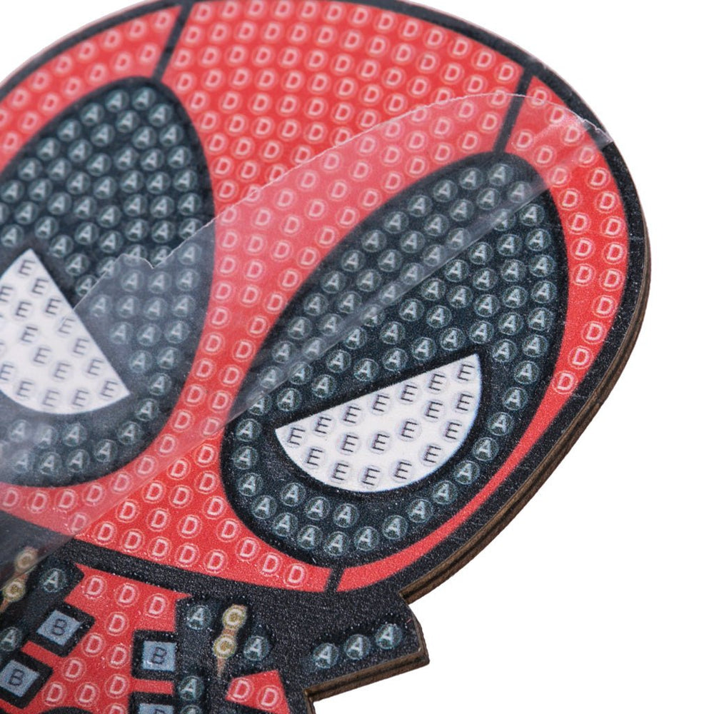 Marvel: Deadpool Crystal Art Buddy Craft Kit Age 6+