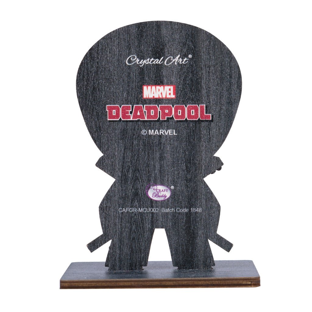 Marvel: Deadpool Crystal Art Buddy Craft Kit Age 6+