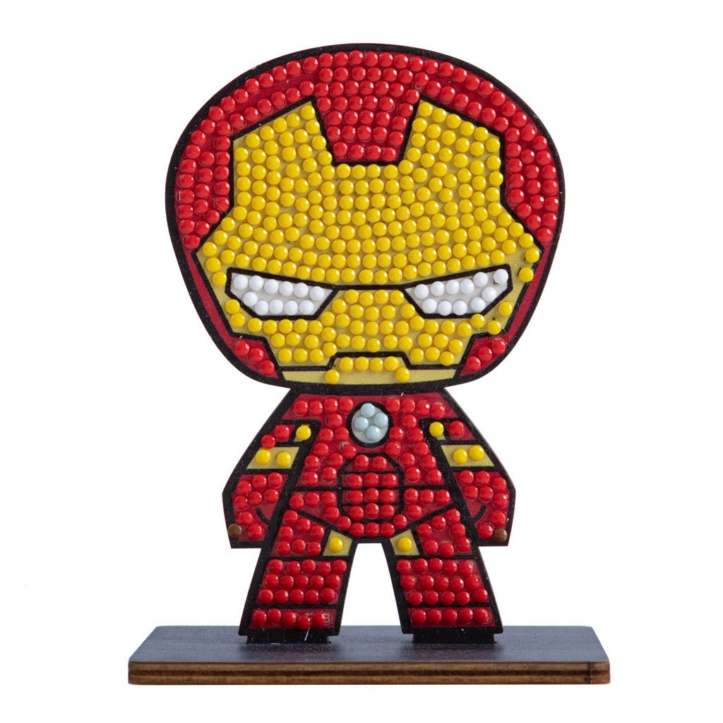 Marvel: Ironman Crystal Art Buddy Craft Kit Age 6+