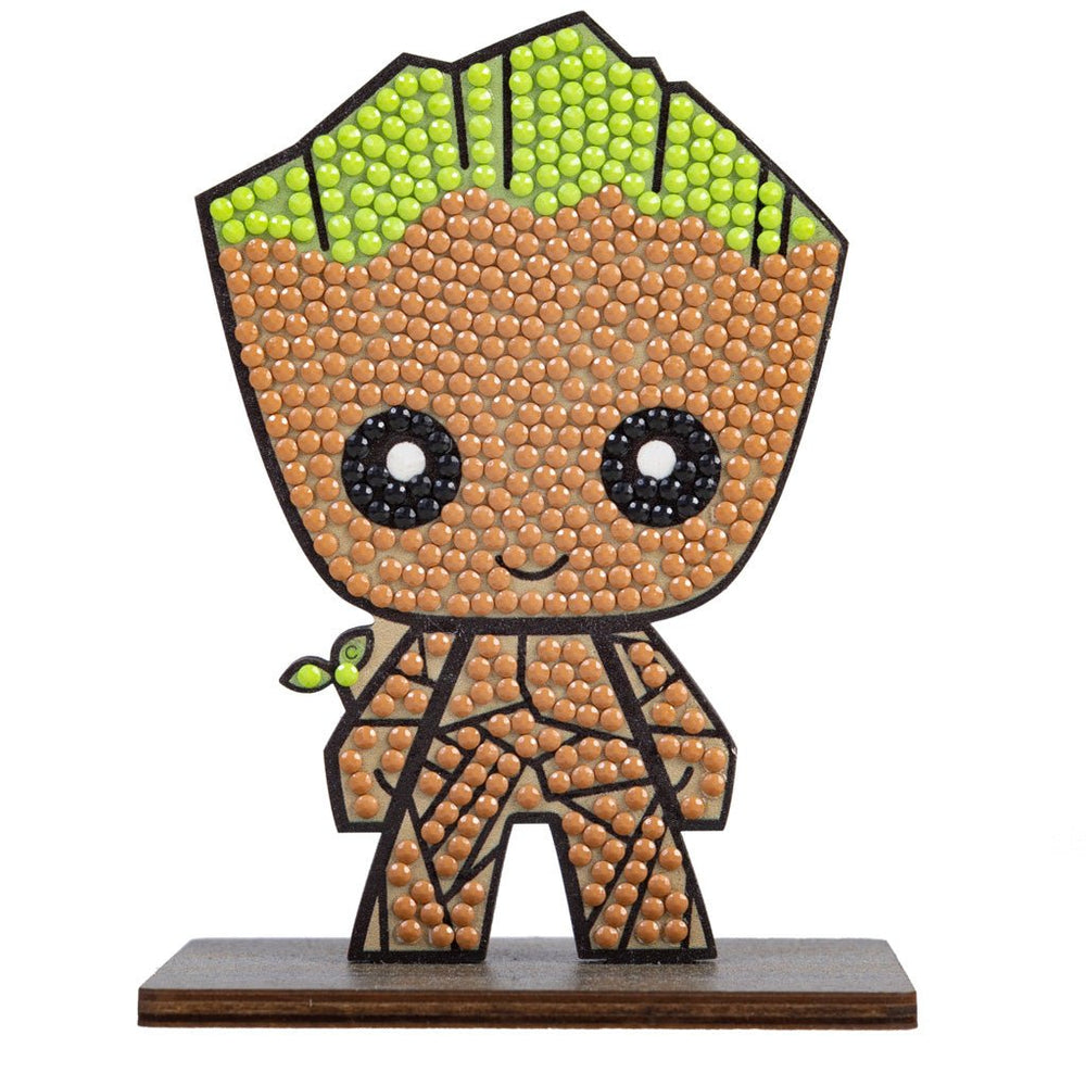 Marvel: Groot Crystal Art Buddy Craft Kit Age 6+