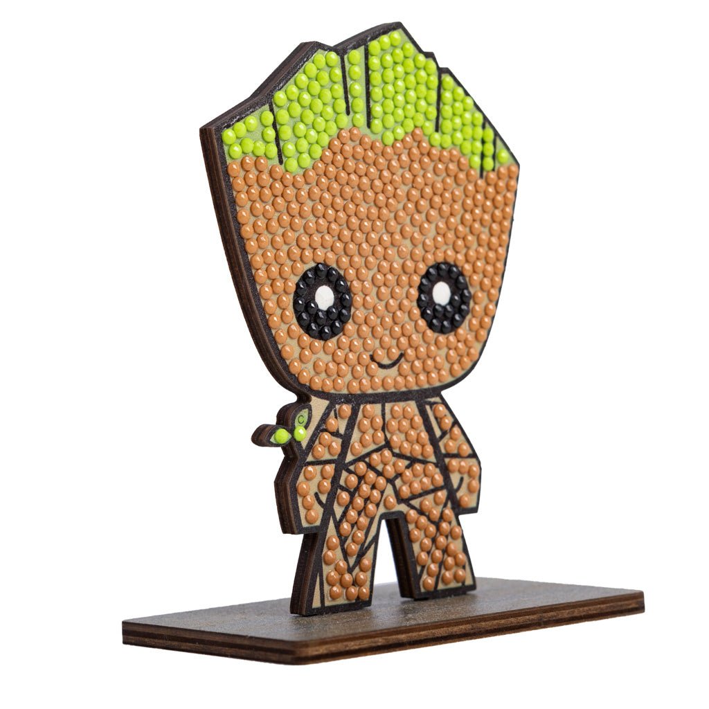 Marvel: Groot Crystal Art Buddy Craft Kit Age 6+