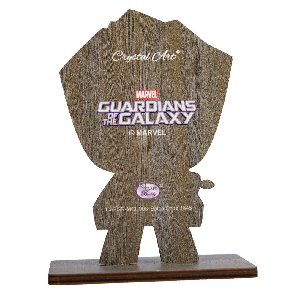 Marvel: Groot Crystal Art Buddy Craft Kit Age 6+