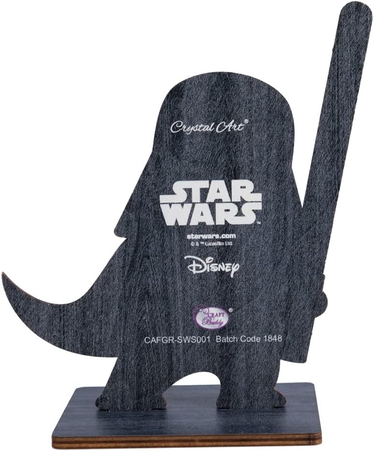 Star Wars: Darth Vader Crystal Art Buddy Craft Kit Age 6+
