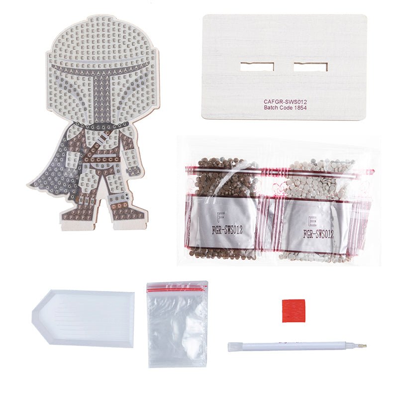 Star Wars: Mandalorian Crystal Art Buddy Craft Kit Age 6+
