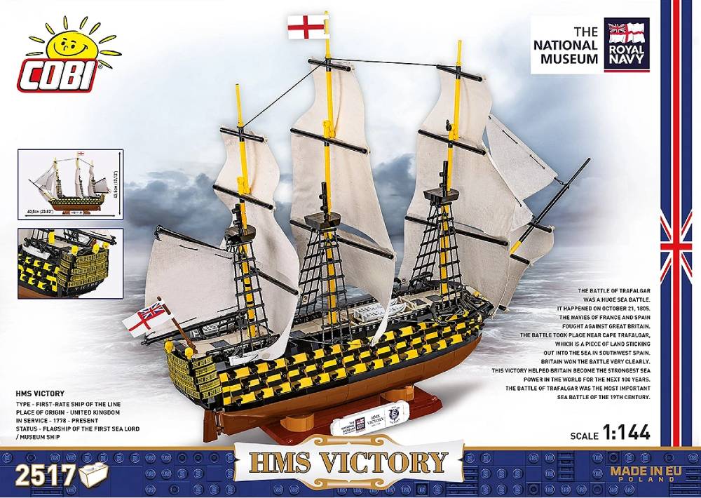 Cobi HMS Victory Historical Sailing Ship Model 20096