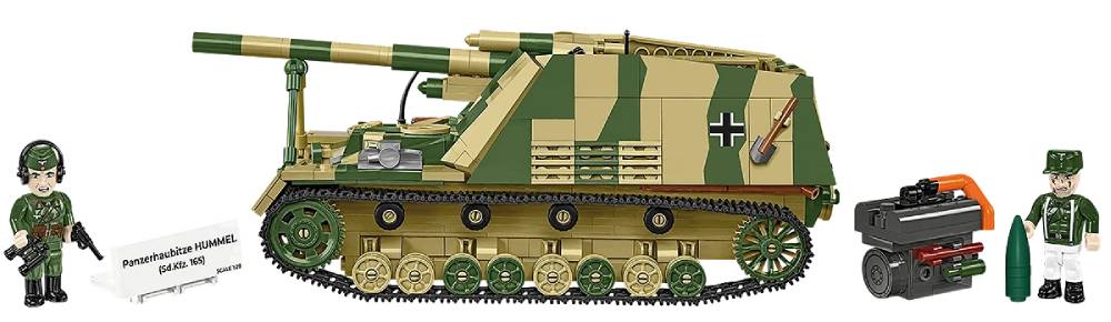 Cobi Panzerhaubitze Hummel (Sd.Kfz.165) Self-Propelled Gun Model 2663