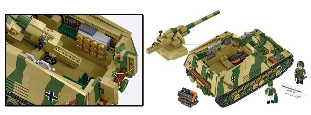 Cobi Panzerhaubitze Hummel (Sd.Kfz.165) Self-Propelled Gun Model 2663