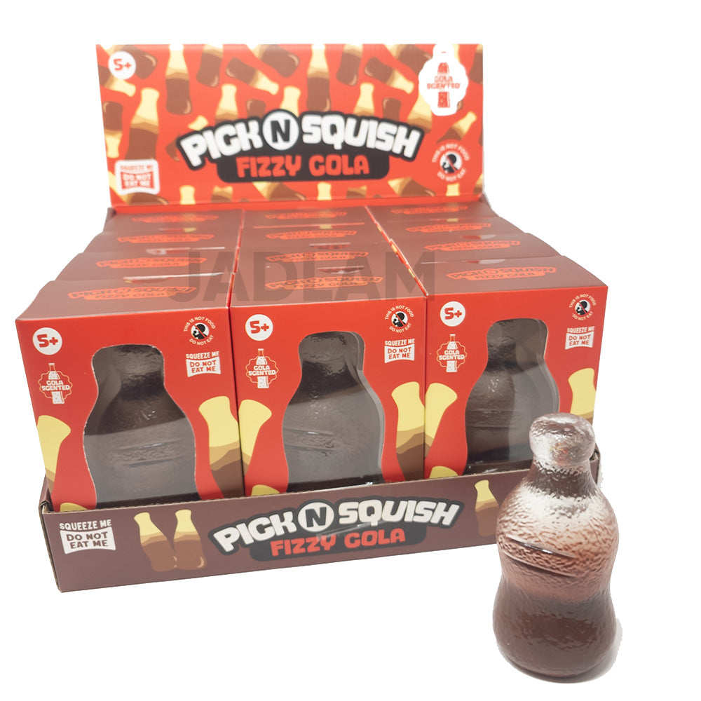 Pick N Squish Cola Bottle Scented Squishy Stress Relief Sensory Toy