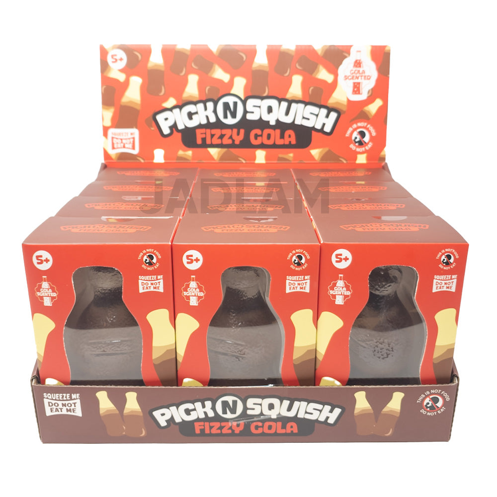 Pick N Squish Cola Bottle Scented Squishy Stress Relief Sensory Toy