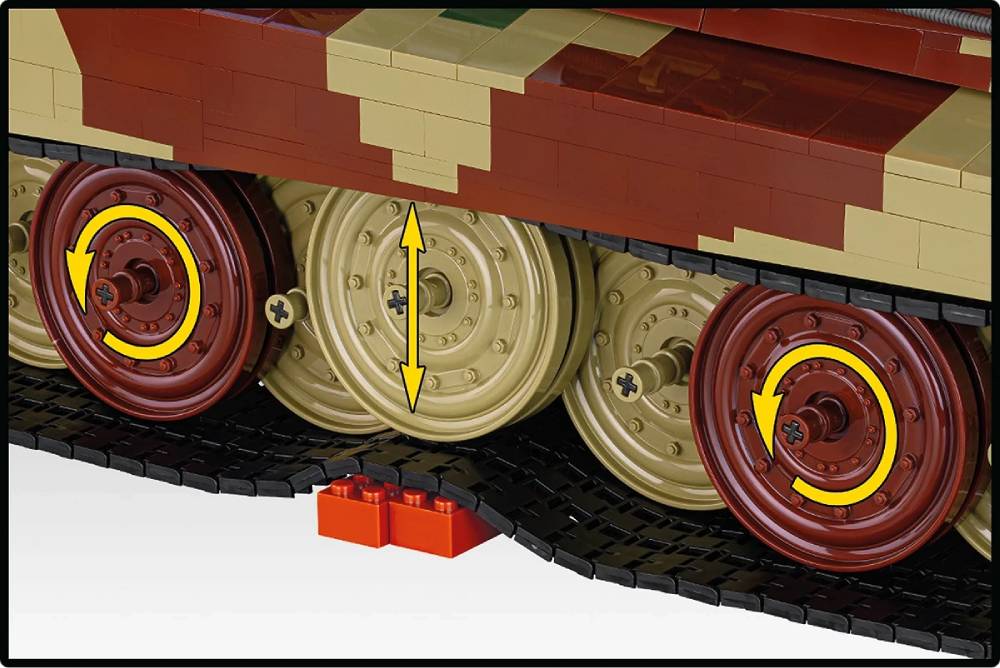 Cobi King Tiger II Königstiger Tank 1:12 Brick Model 11170pcs