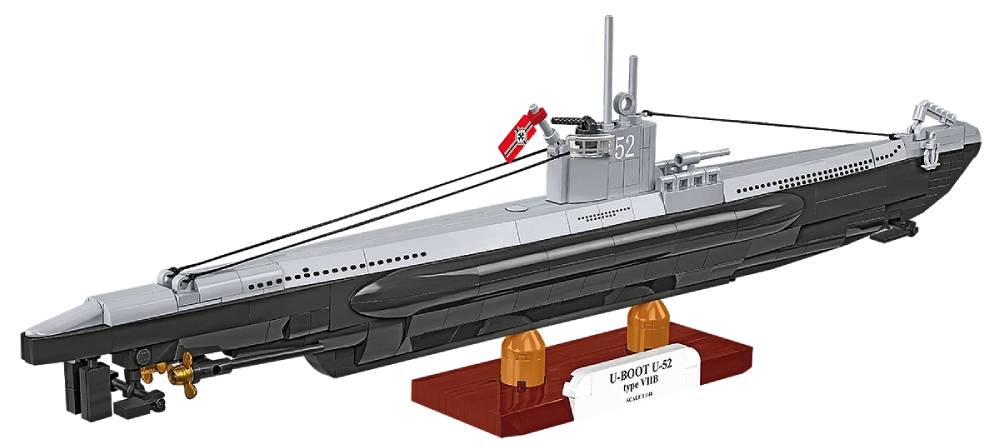 Cobi U-Boot U-52 (Type VIIB) Submarine Model 4852