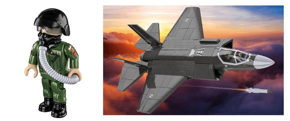 Cobi F-35A Lightning II "Husarz" Polish Air Force 1:48 Scale Jet 5904