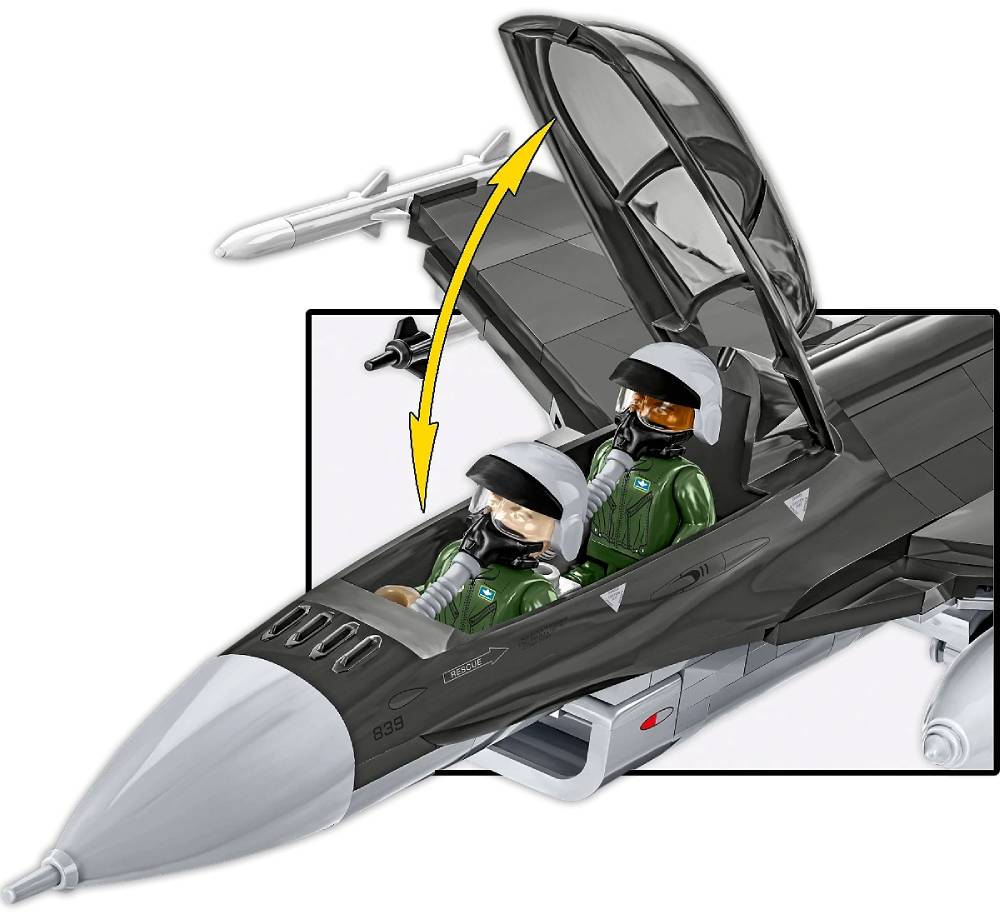 Cobi F-16D Fighting Falcon Two-Seater Fighter Jet Model 5914