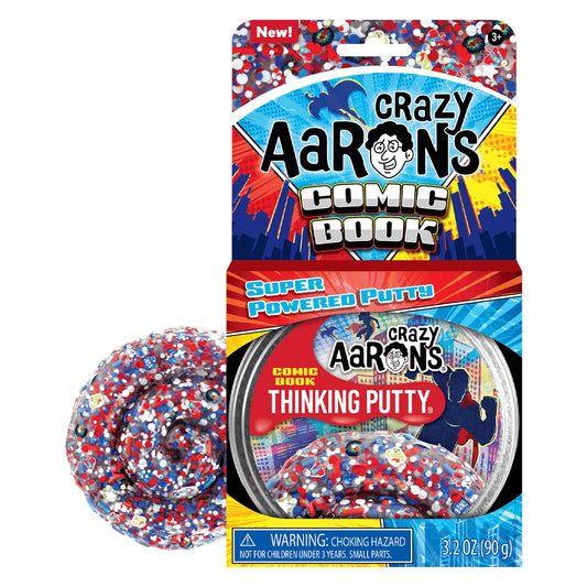 Crazy Aaron's Trendsetters Comic Book Thinking Foam Stretch Toy CB020